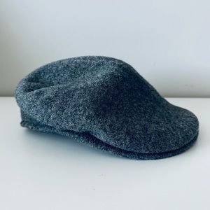 Kangol Gatsby hat. Grey. Wool. Flat cap. Newsboy.